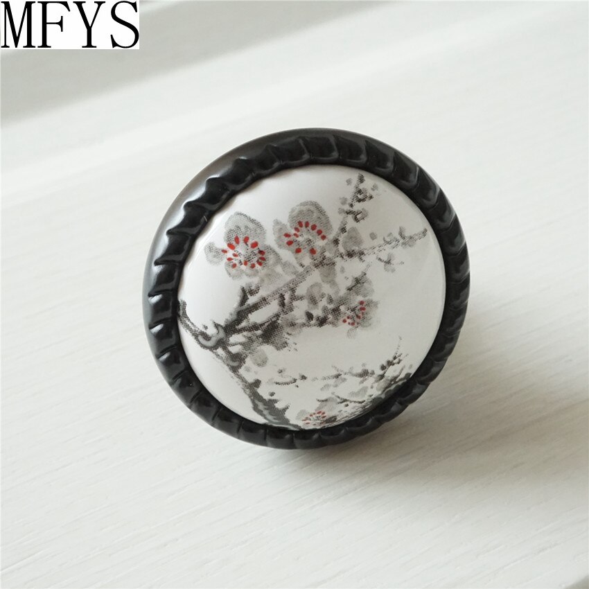 3.75'' 5'' Ceramic Dresser Handles Drawer Pull Handles Knob Kitchen Cabinet Handle Knobs Door Pull Knob Porcelain Hardware