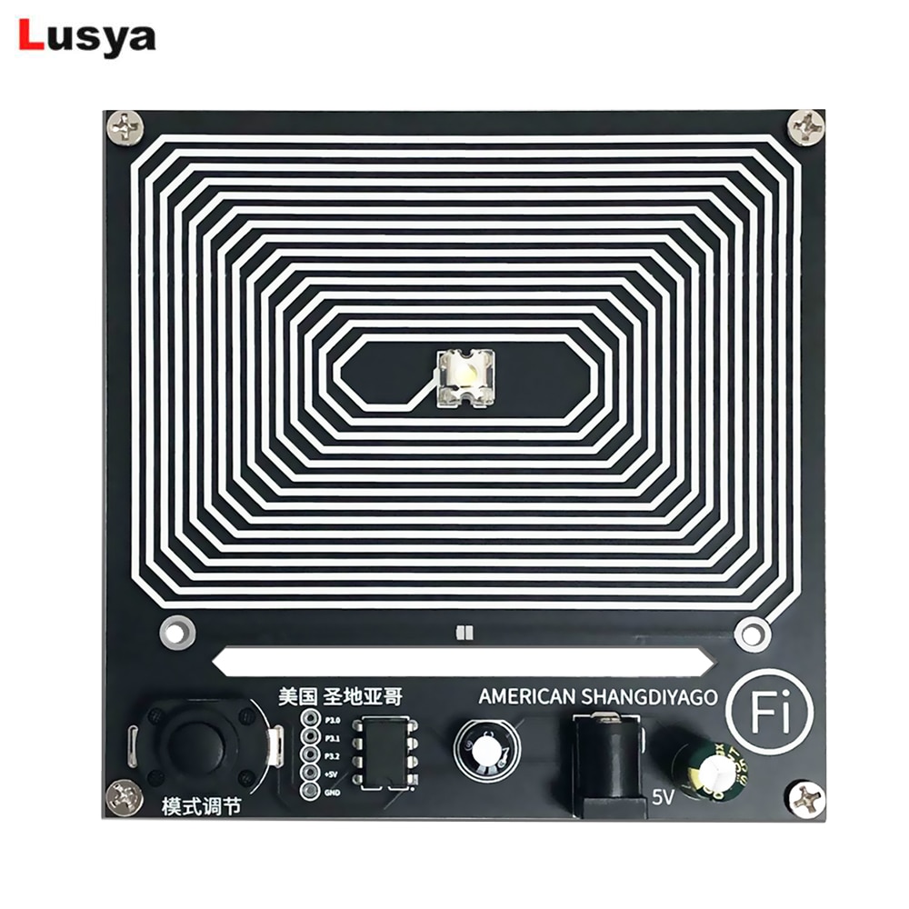 Schumann wave generator Ultra-low Frequency Pulse Generators ELF7.83HZ 4 Led modes high efficiency T1611