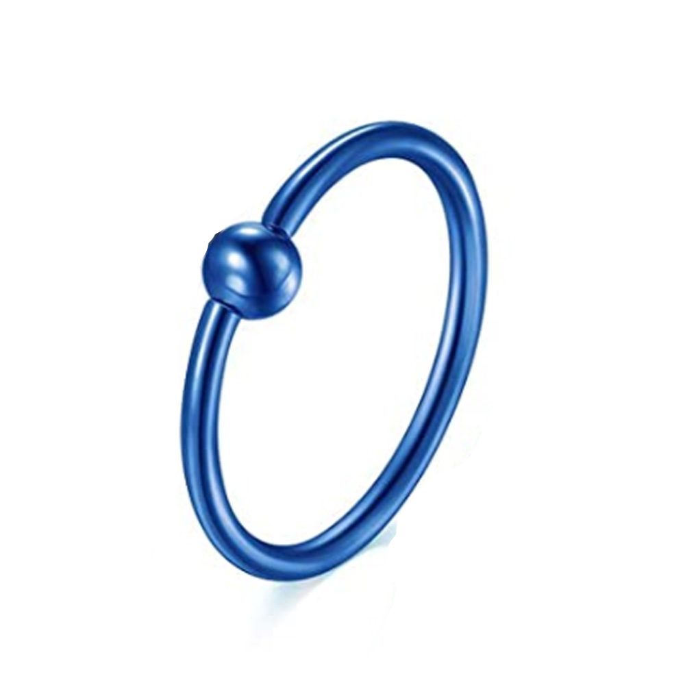 1 Stuks 16G 20G Roestvrij Staal Neusringen Hoepel Kraakbeen Helix Oor Piercing Tragus Lichaam Sieraden Voor Vrouw Man 6Mm/8Mm/10Mm/12Mm