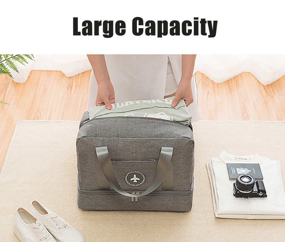 Bolsa de deporte de para hombre y mujer, bolsa de gimnasio de entrenamiento, almacenamiento de zapatos, bolso multifunción duradero, bolso de mano para deportes al aire libre