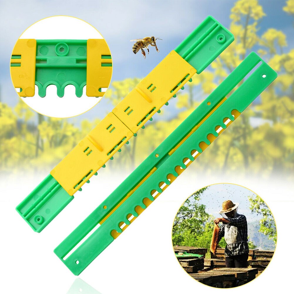 Effective Control Sliding For Bee Hive Protective Beekeeping Tool Equipment Practical Plastic Breeding Travel Gate