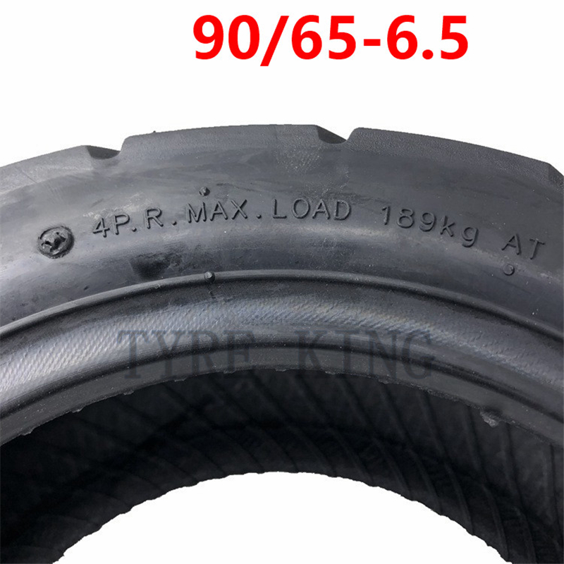 Neumático sin cámara de 11 pulgadas de , neumático de carretera resistente al desgaste y grueso para piezas de Scooter eléctrico, 90/65-6,5