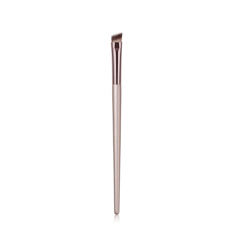 Enkelt makeup børste foundation contour highlight blusher makeup børste træ langt håndtag 1 stk: 4