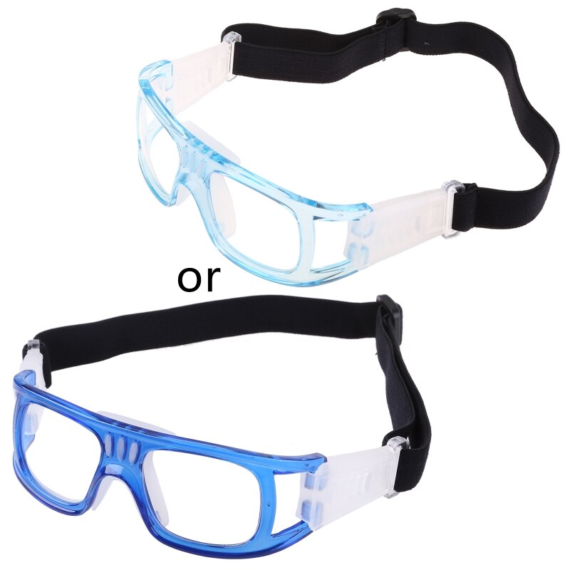 Sport briller beskyttelsesbriller briller sikker basketball fodbold fodbold cykling очки: Blå
