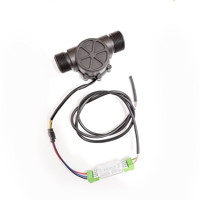 8-way 4-way WiFi 4 / 6 Min 1 Inch Hall Water Flow Digital Sensor Mobile Phone App Remote Monitoring 4-wire: 4 split tube add