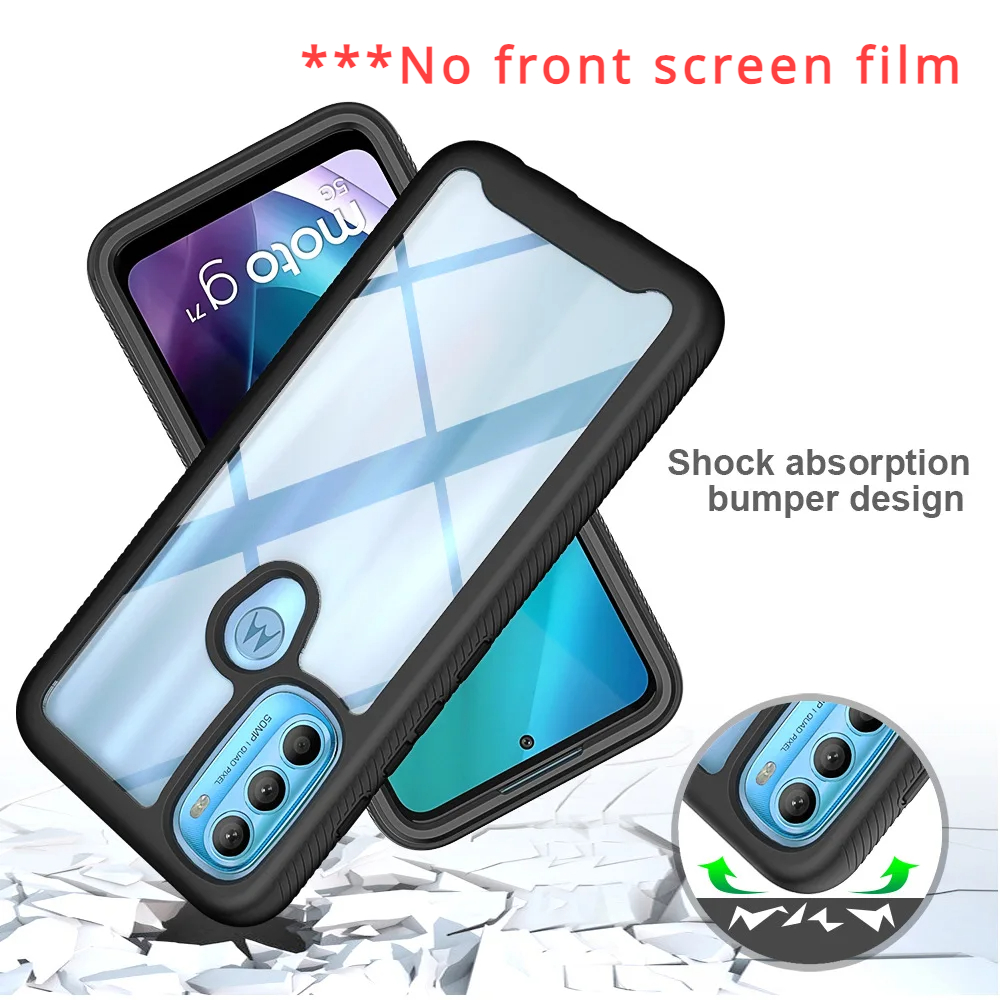 Funda híbrida TPU/PC Sky para Motorola Moto G71 5G Moto G51 5G armadura robusta Fundas Capa dos capas a prueba de golpes carcasa trasera dura