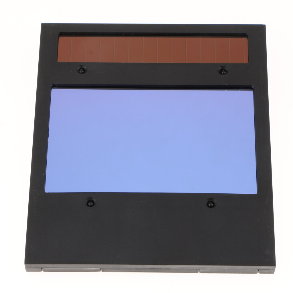 Adjustable Helmet Glasses Lens Solar Automatic Dimming 4 Arc Sensors