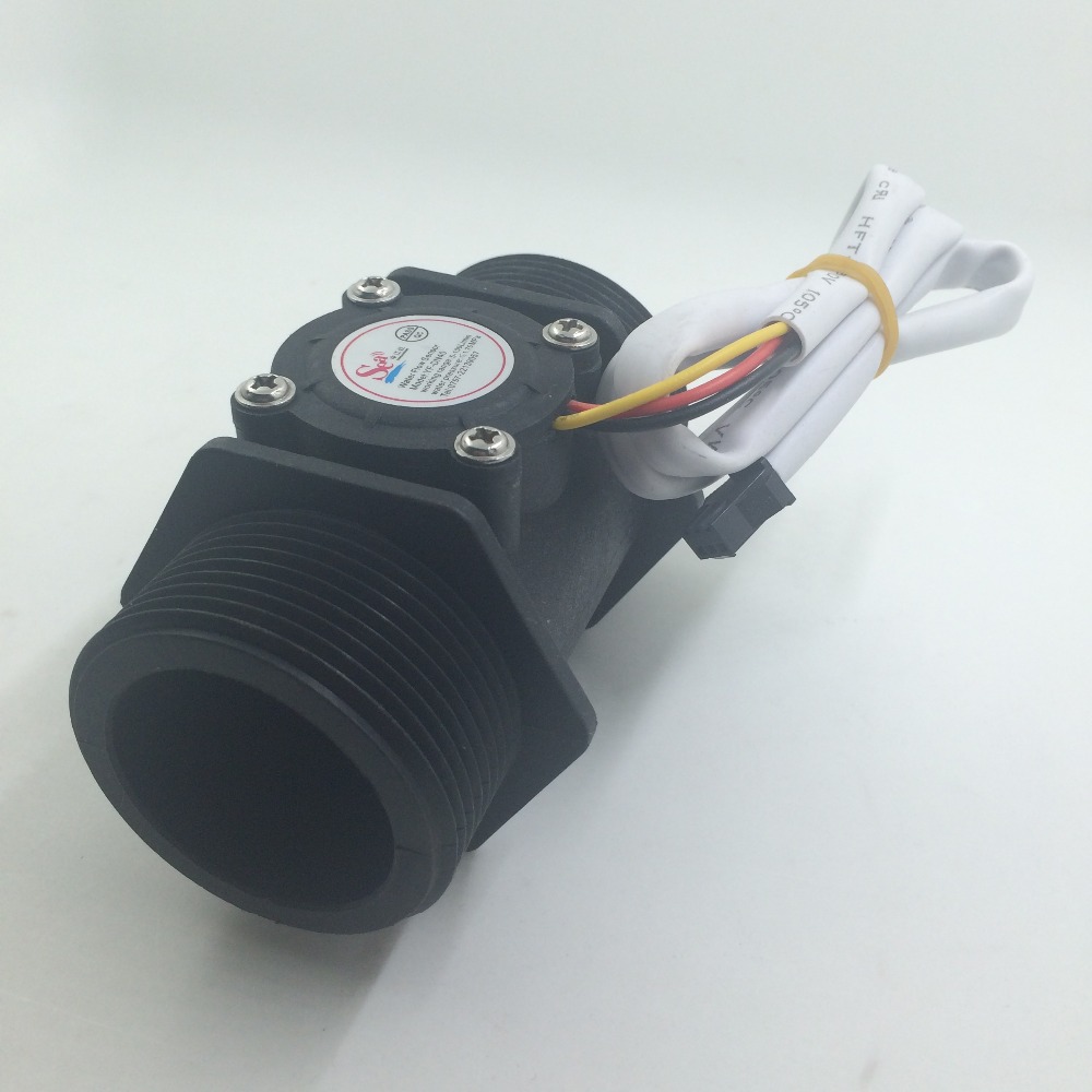 Water flow sensor Industrial flow meter G1.5" Water Flow Flowmeter Counter Hall Sensor Switch Meter G1.5 DN40 5-150L/min