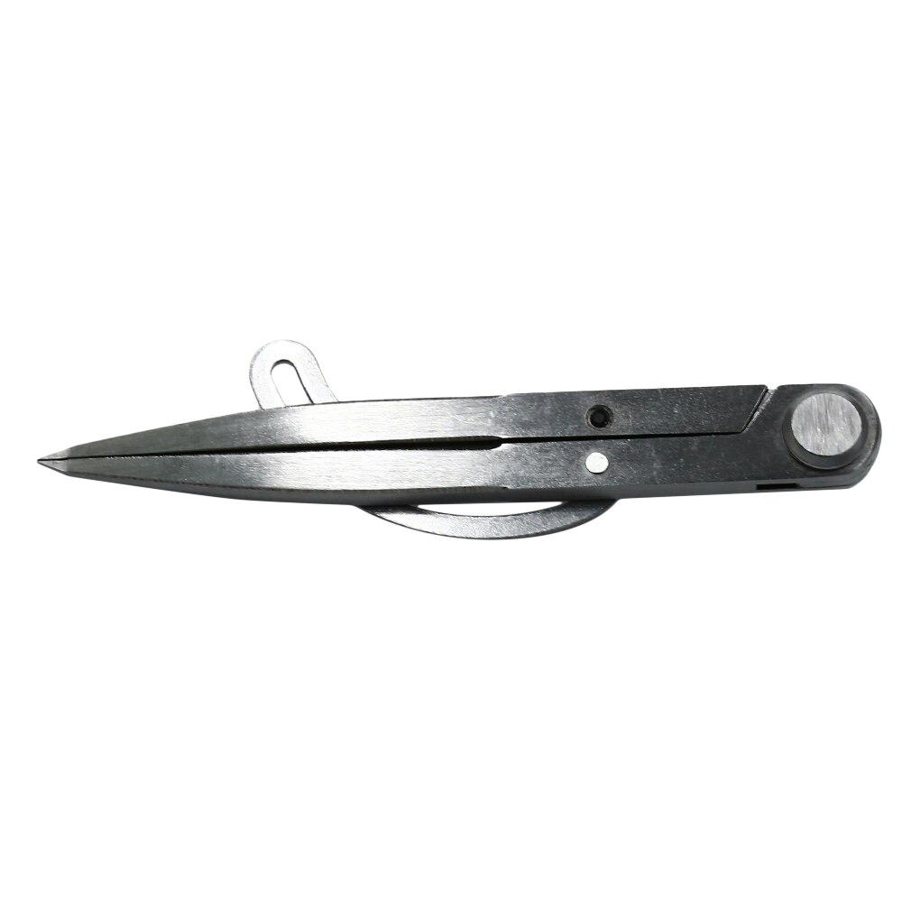 1 pçs medição espaçamento bússola ajustável artesanato de couro ferramenta rotativa ferramentas marcação couro scriber diy creaser ponto
