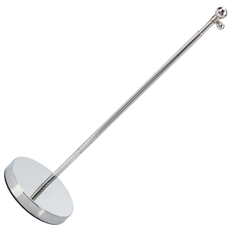 Household Flag Holder Wear-Resistant Flag Base Telescopic Flag Pole Desk Flag Frame Steel Telescopic Flagpole Flag Frame