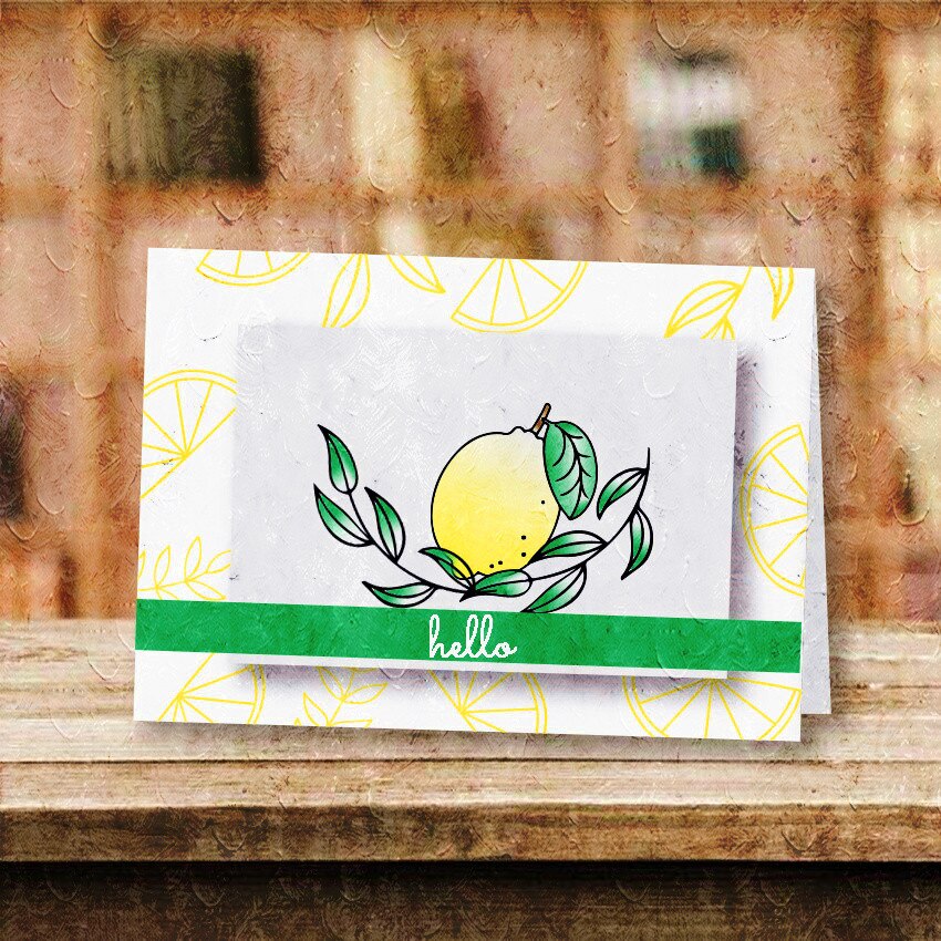 11*16cm owoców cytryny farby transparentne wyraźne znaczki/silikonowe pieczątki rolki pieczęć robić album na zdjęcia DIY robić scrapbookingu/tworzenie kartek