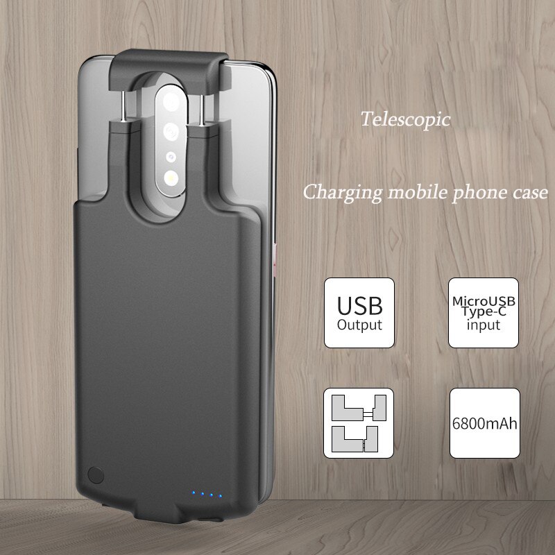 Power bank 6800mAh Charging Power Cases Type-C For OnePlus 3/3T/5/5T/6/6T/7 Battery Cases For OnePlus Nord Power Bank Cases