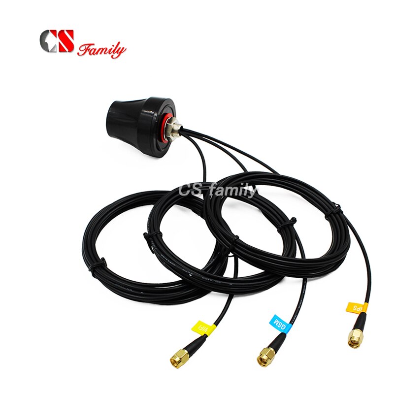 Multi-Band Gps Gsm Wifi Antenne, IP67 Waterdicht, gsm Gps Wifi Auto Antenne W/Wifi (Rpsma Mannelijke), Gsm/Gps (Sma)