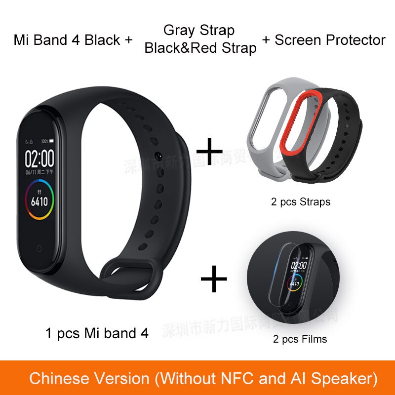 Xiaomi Miband Xiaomi Mi Band 4 Smart Wristbands Miband 4 Bracelet Heart Rate Fitness 135mAh Color Bluetooth 5.0