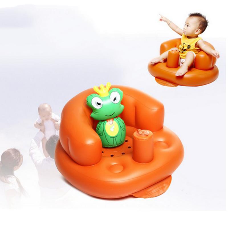 Opblaasbare Baby Sofa Veiligheid Stoel Draagbare Play Game Mat Banken Leren Kruk Kinderen Leren Seat Strand Speelgoed Voor Kinderen Meubilair