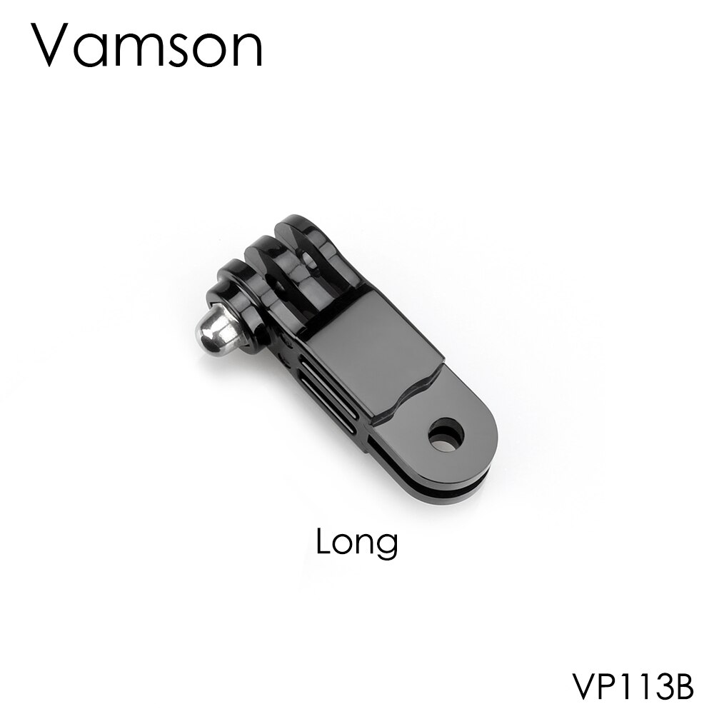 Vamson pour GoPro Hero 8 7 6 5 4 accessoires moyens bras pivotants réglables pour Xiaomi pour DJI OAMO Action SJ4000 casque Bracke VP112: VP113B