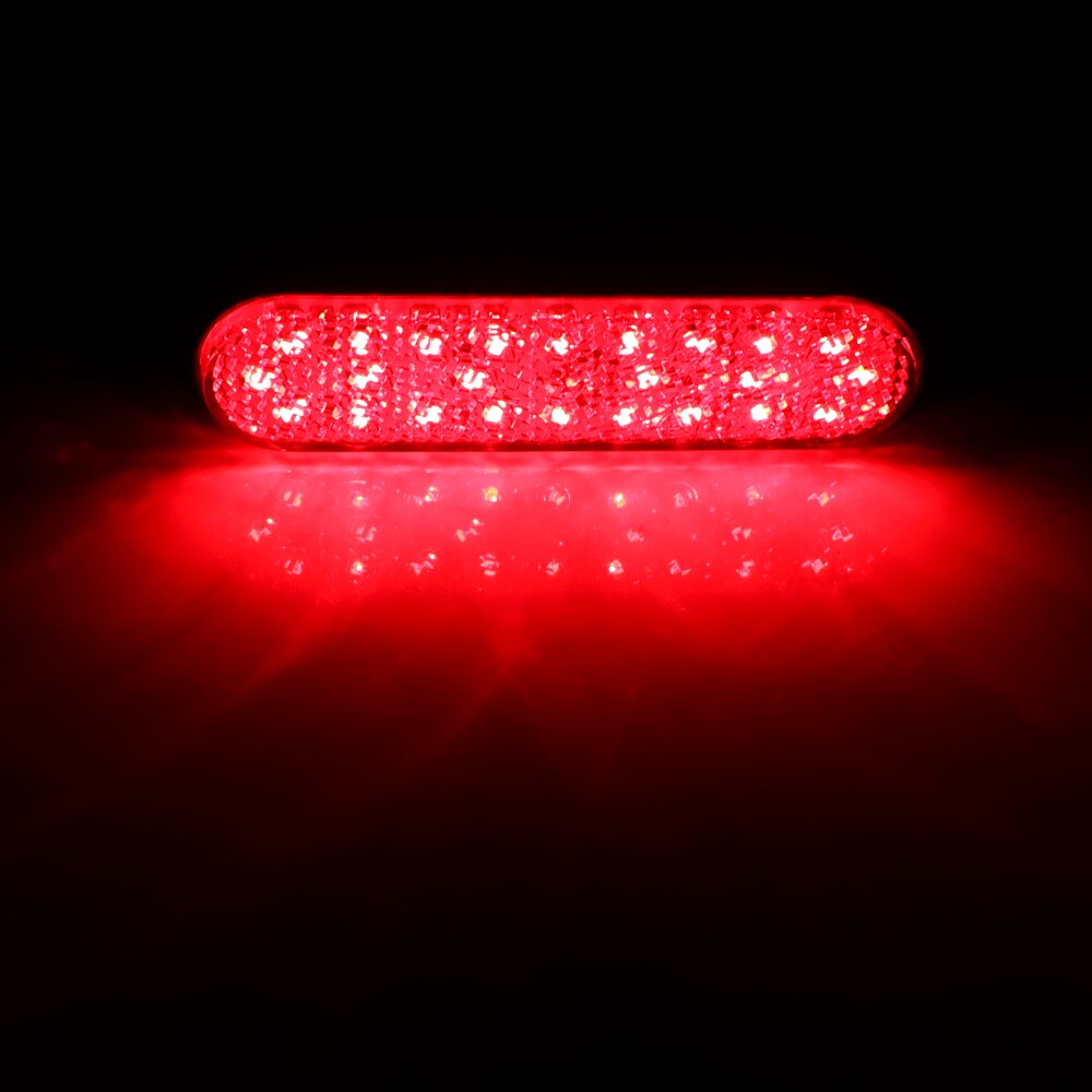 Voor auto's, vrachtwagens, aanhangers, motorfietsen, richtingaanwijzers, achterlichten, remlichten, stopmarkeringslichten, 24 led-reflectoren voor motorfietsen