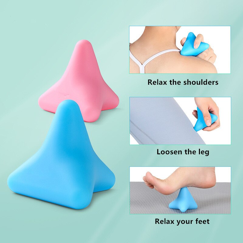 Silizium Massage Kegel Solide Ball Psoas Muskel Freisetzung Brust Wirbelsäule Zurück Nacken Schulterblatt Fuß Yoga Dreieckige Entspannen Gerät