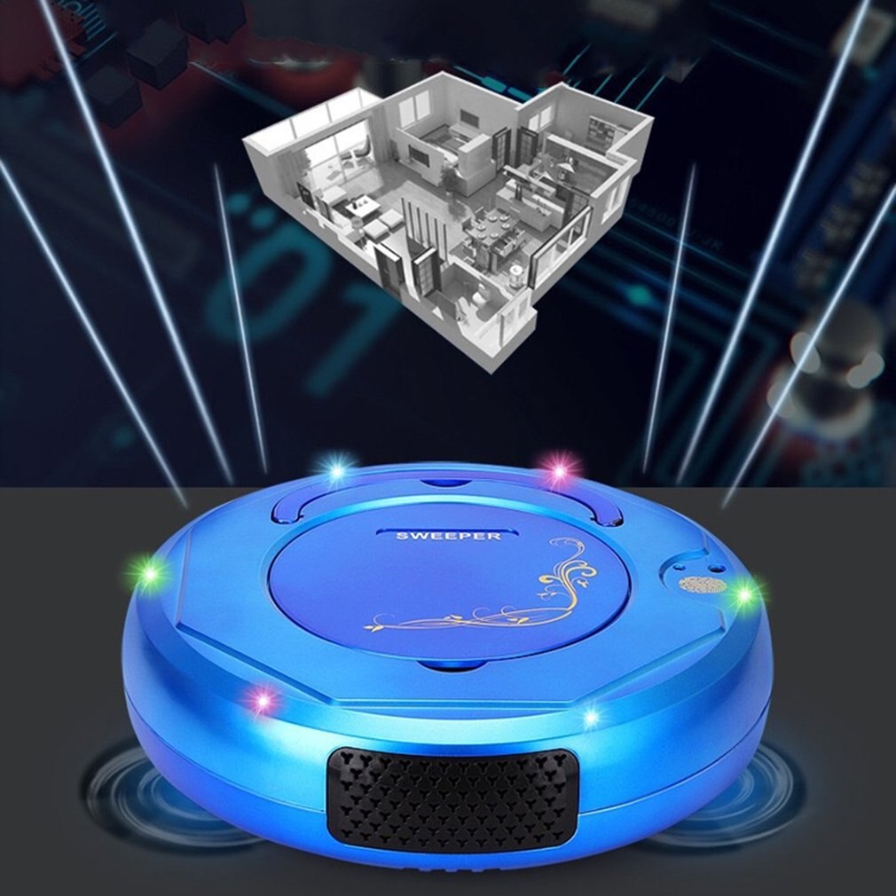 Floor Cleaner Smart Sweep Robot Multifunctional Vacuum Cleaner Rechargeable Cleaner Dust Box/dust Bucket Wireless Sweep Suction