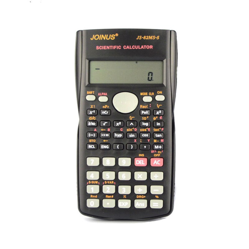 High Resolution Screen Multi-function 2 Line Display Scientific Calculator 82MS-A Calculator For Mathematics Function Students