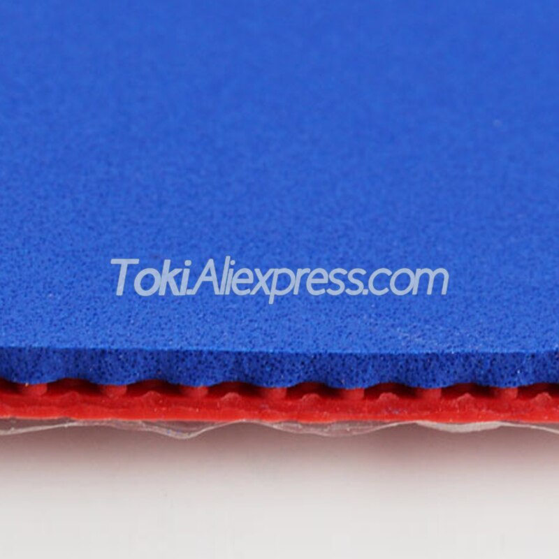 PALIO 40+ HADOU Table Tennis Rubber Blue Sponge (Sticky Offensive) Original PALIO HADOU 40+ Ping Pong Sponge