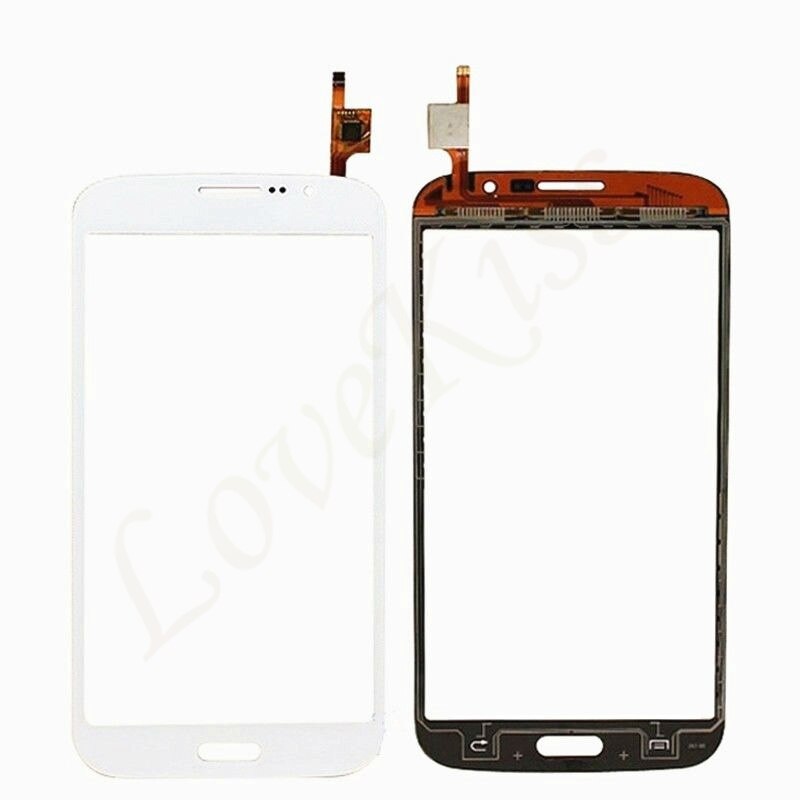 Painel frontal Para Samsung Galaxy 5.8 Mega i9150 i9152 GT-i9150 GT-i9152 Sensor Display LCD Digitador de Vidro Da Tela de Toque TP Replair