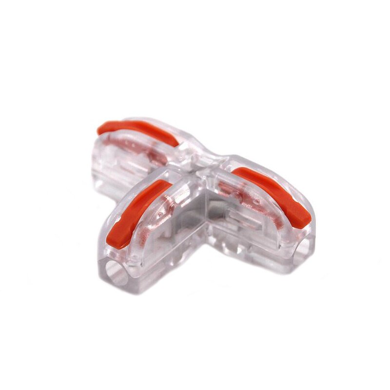 Wire Connector 222-412 Led Strip Lighting Electric Quick Connectors Mini Conductor Push-in P421 2 3 Pin Splicing Terminal Blocks: PURPLE / Under 5Pcs