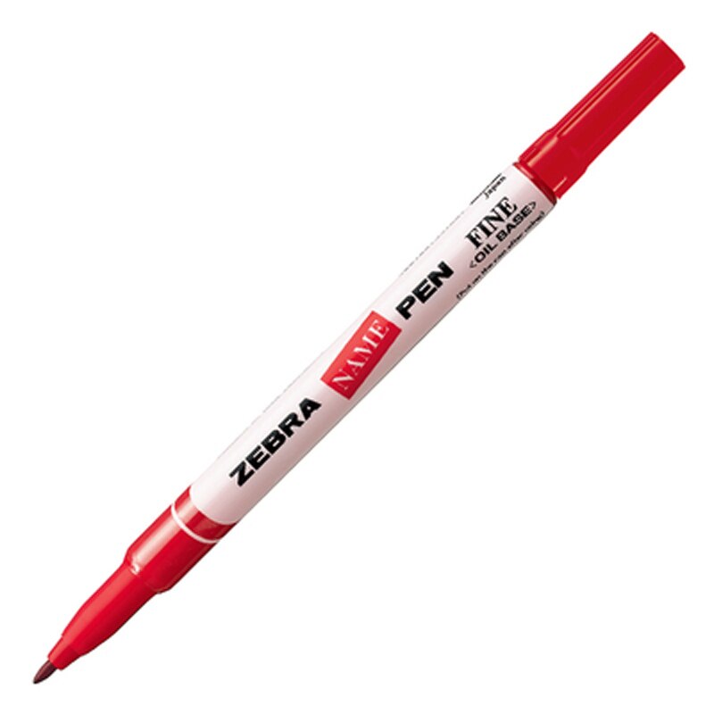 Stylo de marquage à l&#39;huile de zèbre japonais, petite tête unique MO-12A1-SNZ, stylo de Signature d&#39;étiquette, 3 pièces