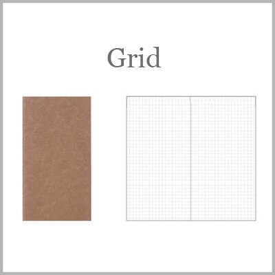 1PC Traveler Replenishment Notebook Replace Inner Core Laptop Diary Travel Journal Refills Insert Kraft Paper Planner Organizer: 03