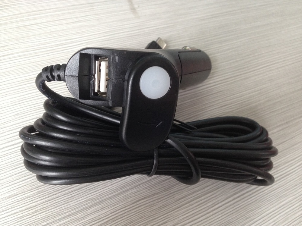 Conkim Car Charger Universal Micro USB 3M 5V 1.5A Car-Charger Adapter For Dash Cam Mini 0805P 0806S 0807 0906 For GPS Navigation