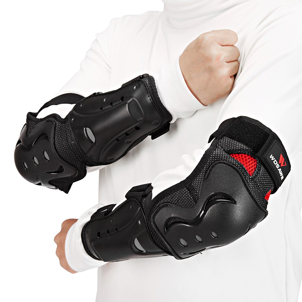WOSAWE Motorcycle MTB Protective Gear Elbow Protector Armor Downhill Protective Gear Guards Motocross Snowboard Knee Protection: C Elbow Pad