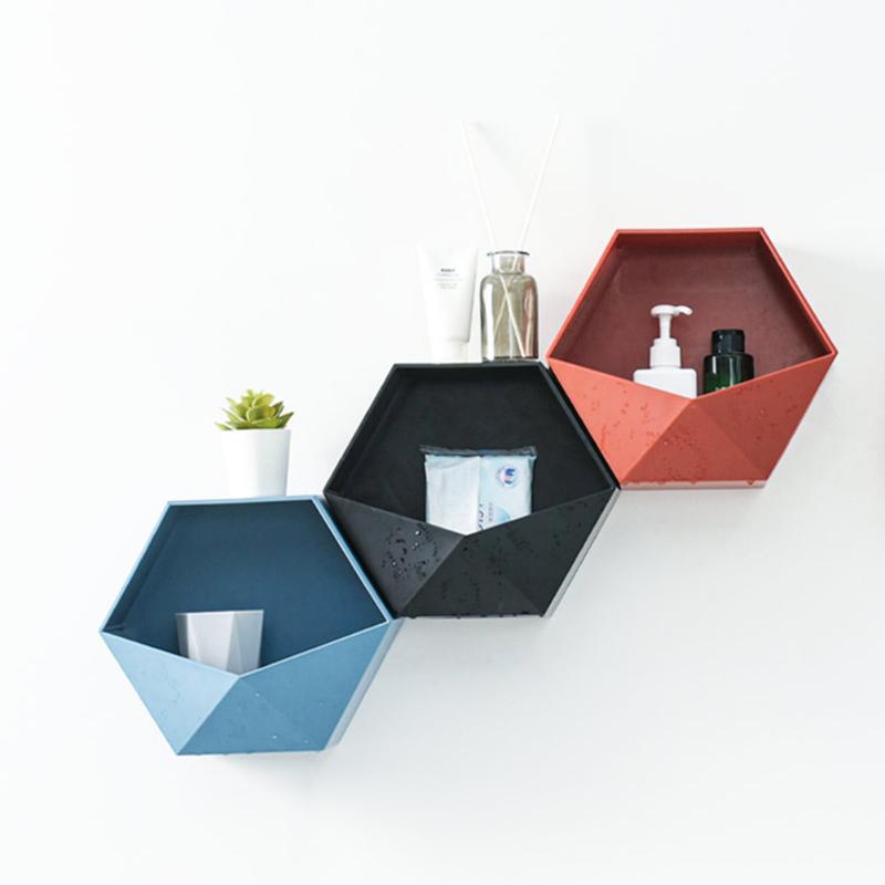 Hjørne brusebad holder hylde badeværelse shampoo bruser hylde til husholdning køkken opbevaring rack badeværelse punch gratis arrangør