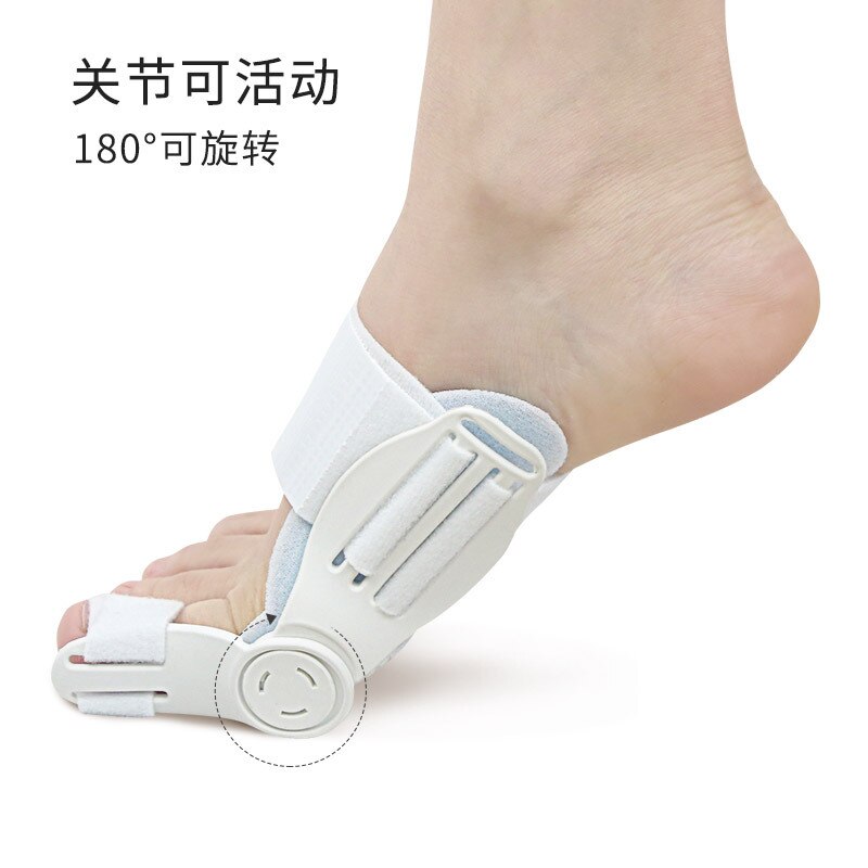 1Pcs Hallux Valgus Spalk Teen Correctie Bicyclische Bunion Duim Orthopedische Bone Grote Teen Separator Vinger Pedicure Voet Inlegzolen