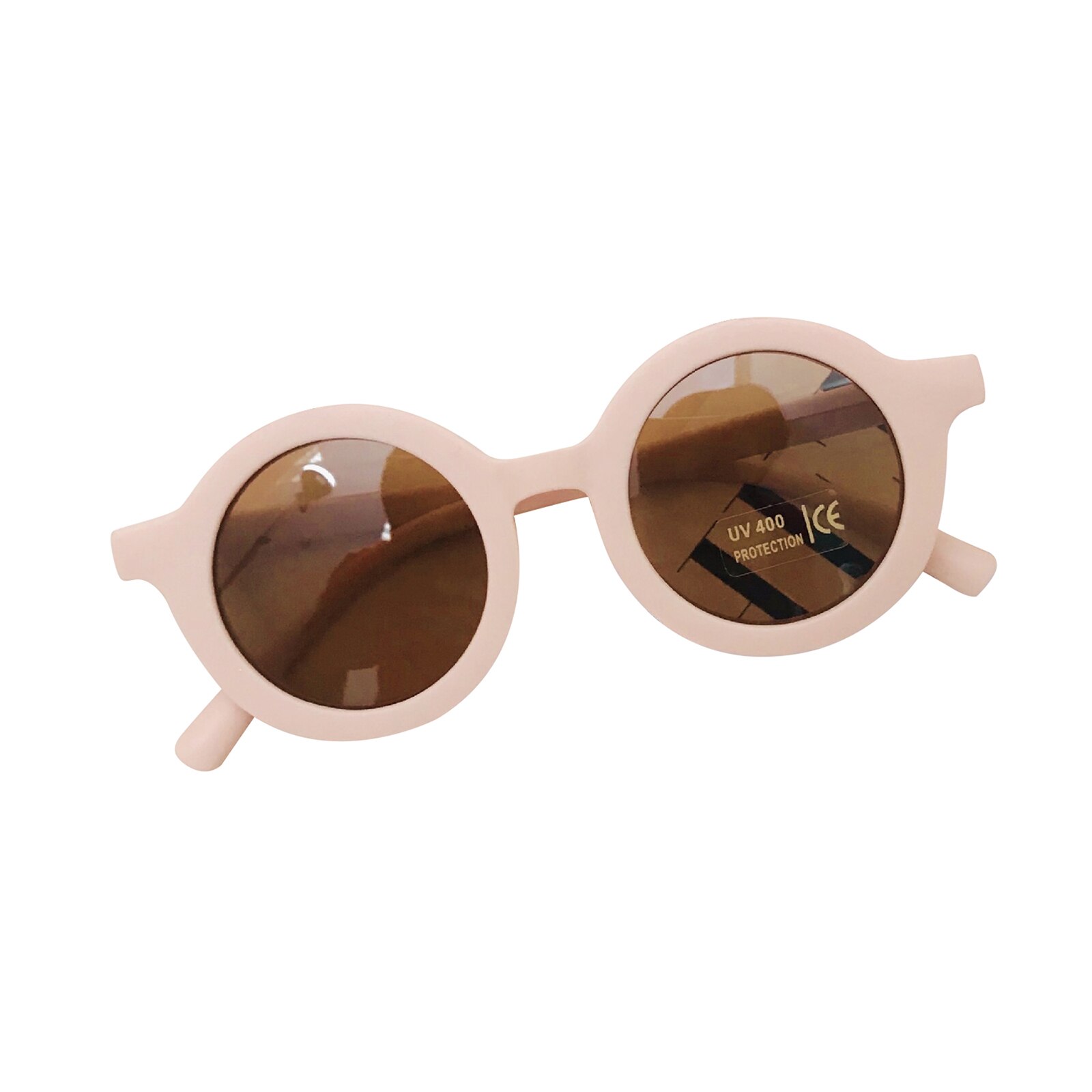 Gafas de sol Retro de Color sólido para niños, lentes de sol infantiles de protección para playa al aire libre: E