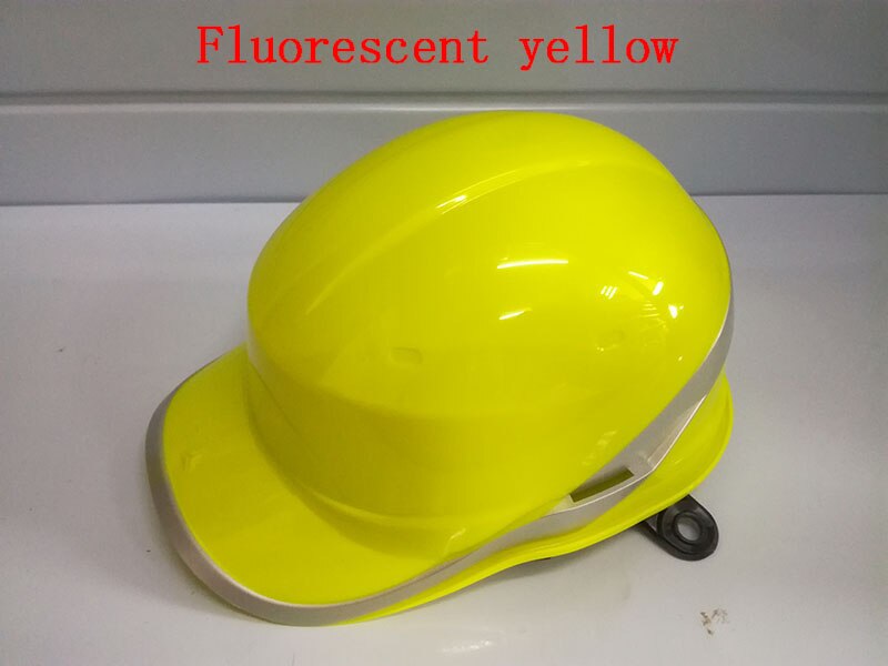Casco de seguridad con aislamiento de Material ABS, casco de trabajo con raya de fósforo, protección aislante para sitio de construcción, 102018: YELLOW
