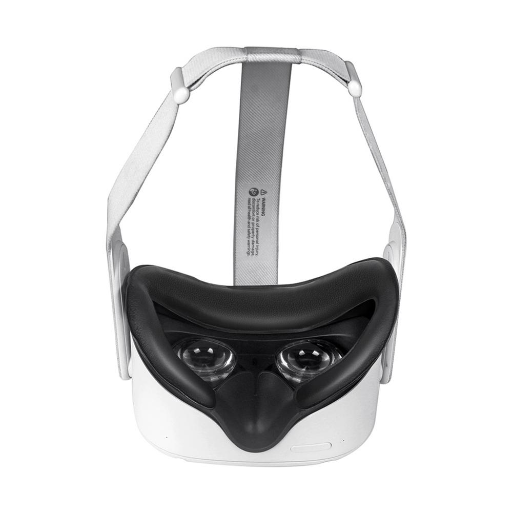 Oculus Quest 2-Protector de piel sintética para ojos, gafas VR con bloqueo de luz, almohadilla protectora para ojos y cara, accesorios para VR