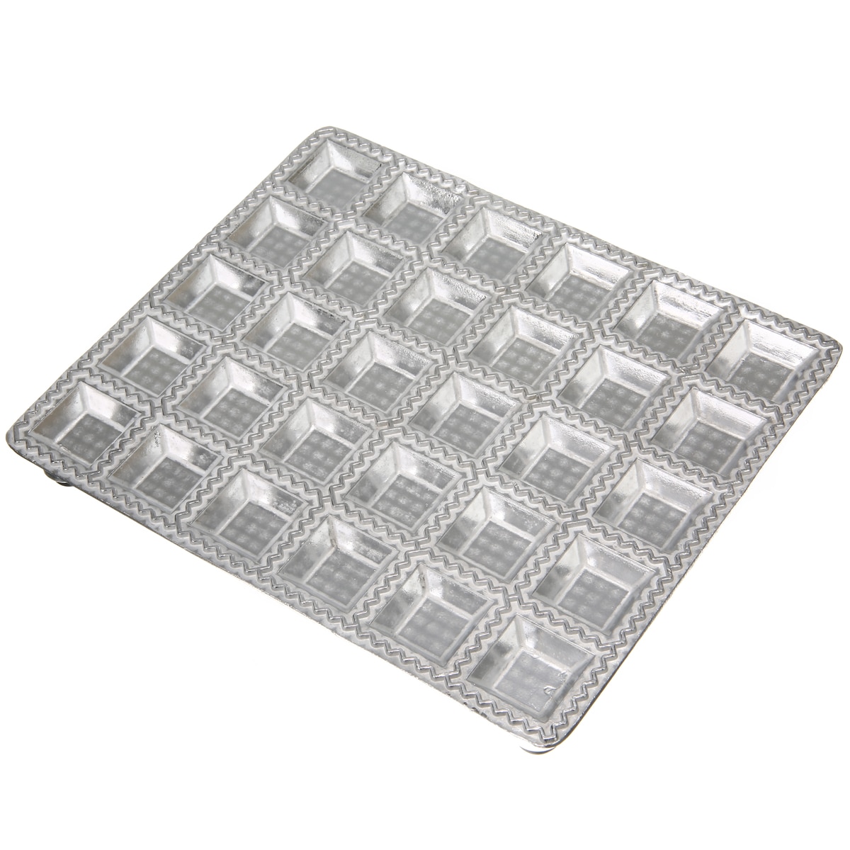 Moule à Raviolis 30 Cavités - En Alliage D’Aluminium | Pour Raviolis, Dumplings, Pierogi | Facile à Nettoyer