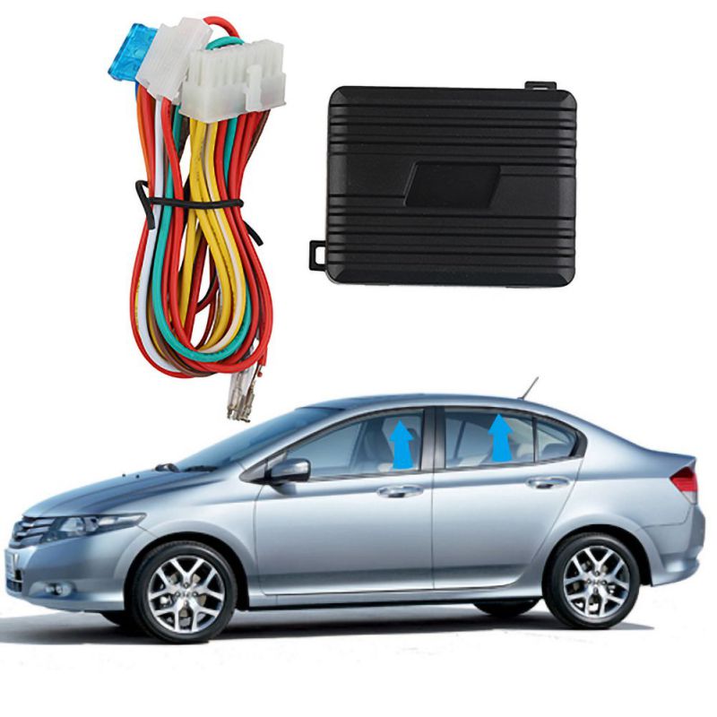 Sistema de alarma Universal para ventana de coche, sistema de alarma con sistema de cierre automático, módulo de alarma para coche