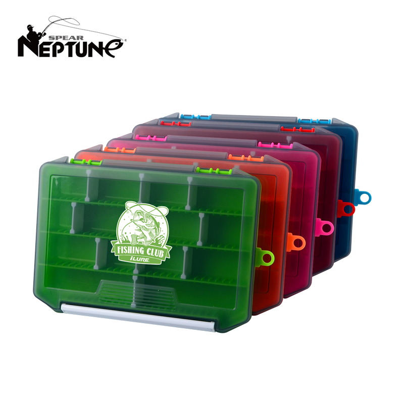 Fishing Box Plastic Fisherman Tackle Box Bait Container Hook Lure Tool Case Box Accessories Storage Supplies Organizer for Carp