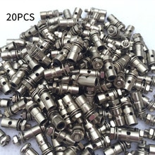 20 stücke Verknüpfung Stopper Metall Servo Stecker Zubehör Für RC Flugzeug drücken Verknüpfung Stecker Schnell Verstellbare Draht Stange Teile