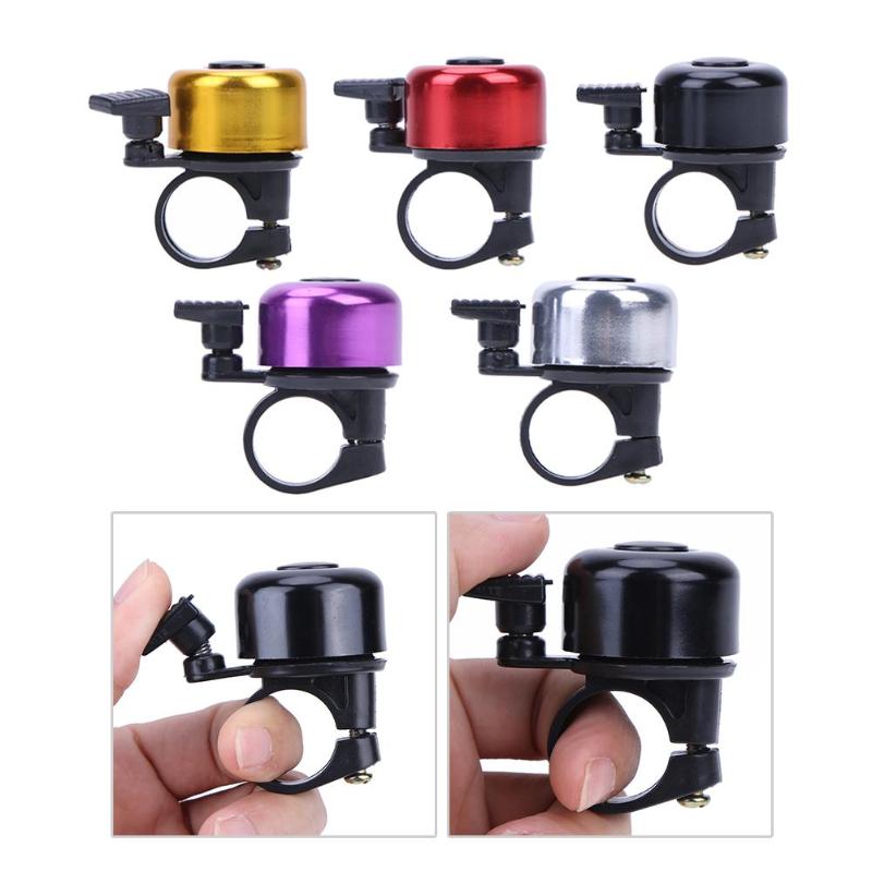 Cloche de vélo en aluminium corne de vélo accessoires de vélo en plein air Fun anneau de vélo de sport pour voiture pliante/VTT/véhicule routier