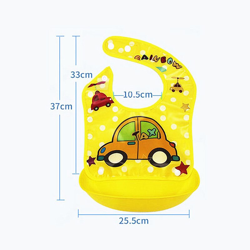 1Pc Leuke Baby Sjaal Pasgeboren Baby Slabbetjes Waterdichte Baby Schorten Bib Baby Speeksel Handdoeken Leuke Baby Cartoon Bib Plastic eva Bib