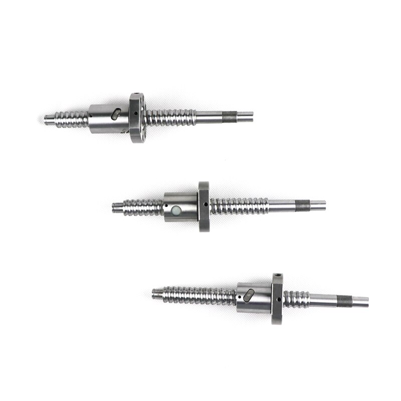 Kuularuuvi sfu 1605 200 300 350 400 450 500 550 600 650mm kuularuuvi  c7 1605 laippa yksi kuulamutteri bk /bf12 rm1605 pää koneistettu cnc