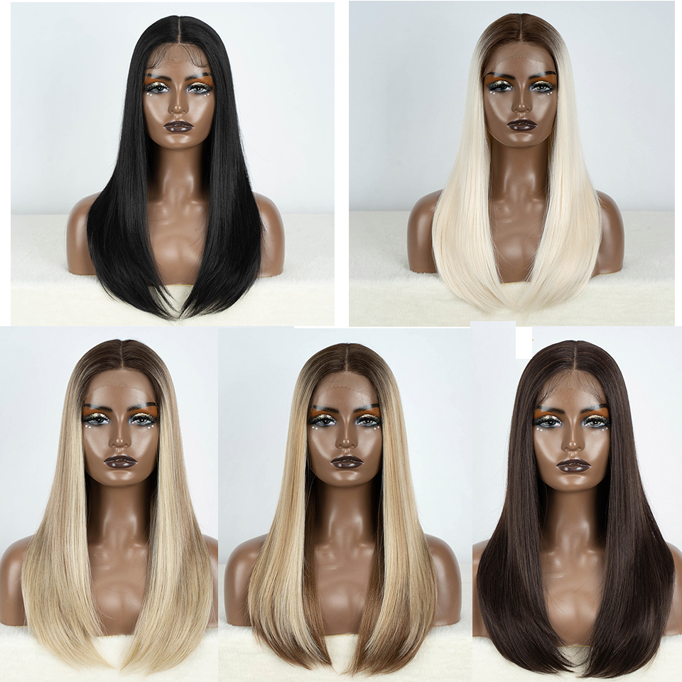 FREEDOM Hair Synthetic Lace Front Wigs For Black W... – Grandado