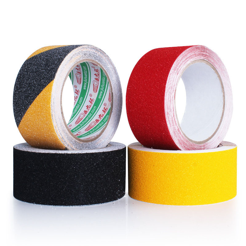 2.5CMx5M PVC Simple Anti Slip Traction Tape Self Adhesive Strong Grip Abrasive Tapes Home Outdoor Stairs Skateboard Durable