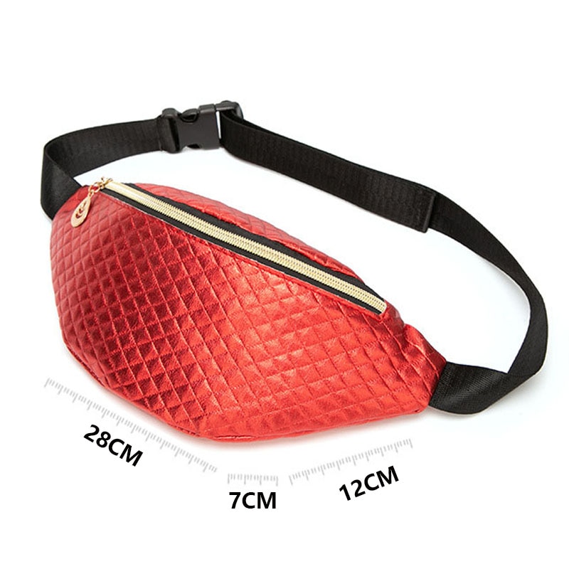 Multifunctionele Waterdichte Diamant Riem Tas Dames Sport Anti-Diefstal Messenger Bag Schoudertas Reizen Opbergtas