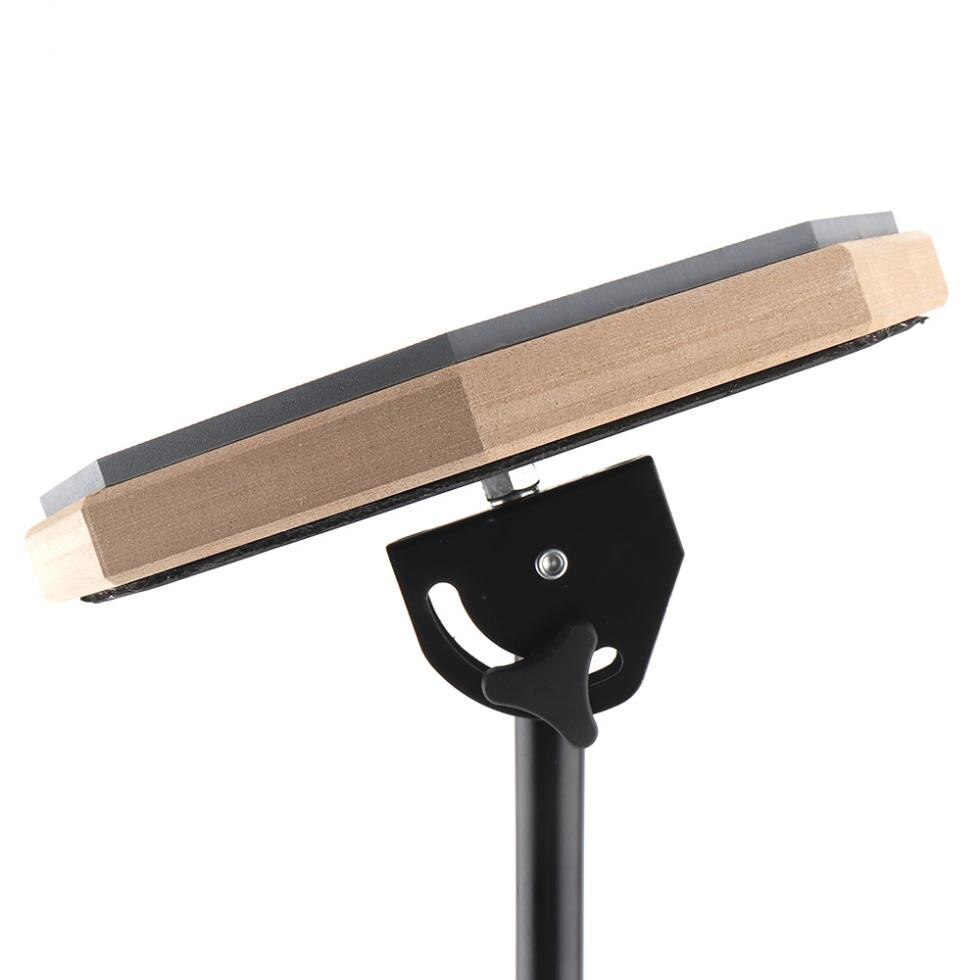 Rubber Houten Domme Drum Praktijk Training Drum Pad Met Stand Voor Jazz Drums Oefening