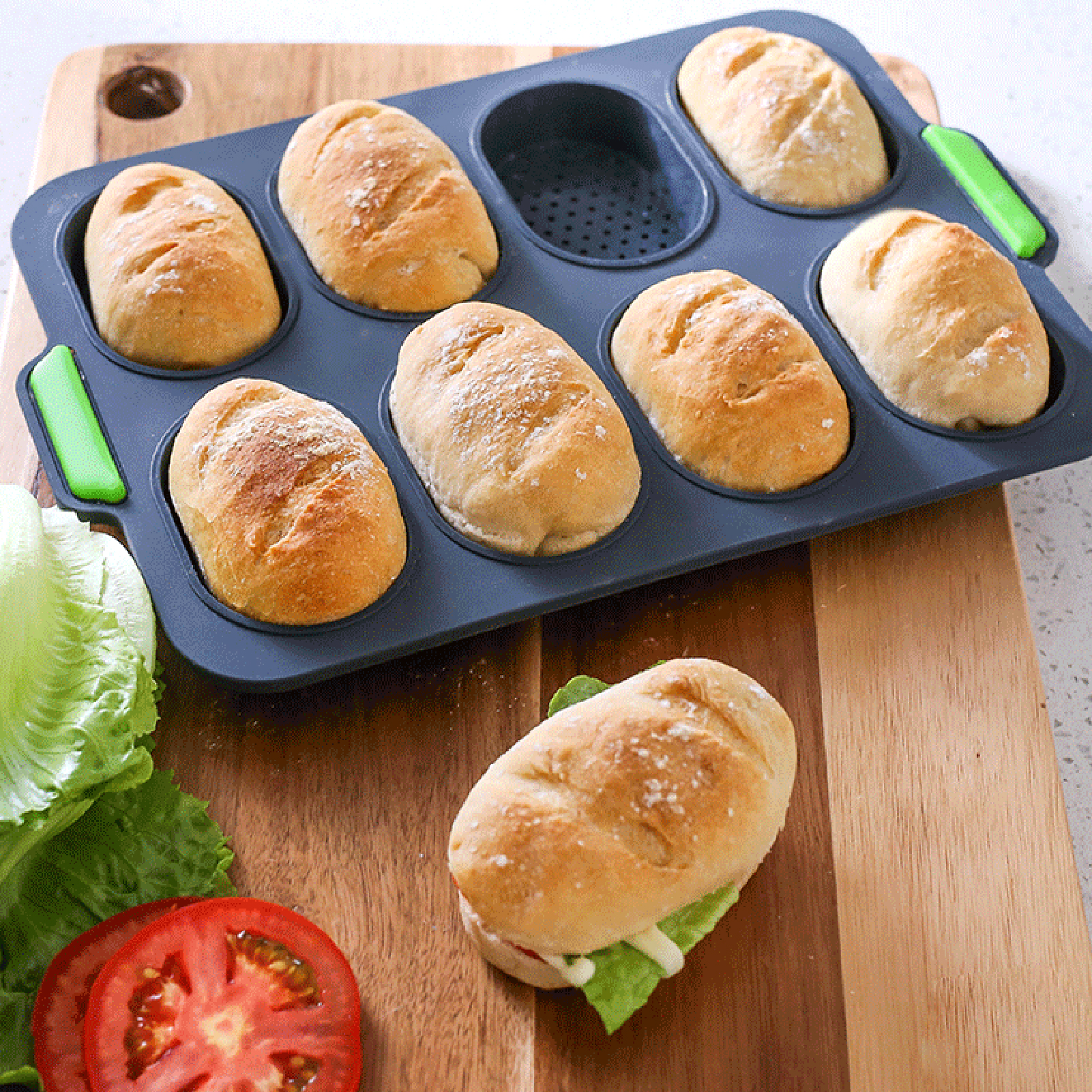 3/1pcs Cake Mold Tray Pans Heart Round Baking Mold Kitchen Carbon Steel Nonstick Baking Pans Reusable Cake Pans Bakingt Tools: Dark Khaki