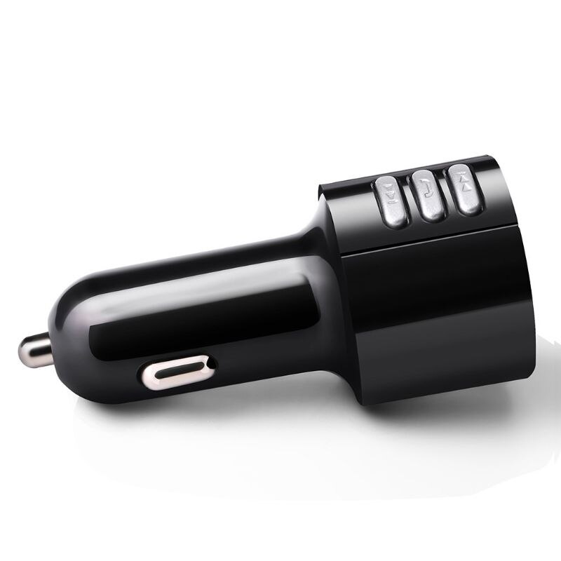 Handsfree bluetooth 4.2 fm zender modulator autolader 3.1a dubbele usb