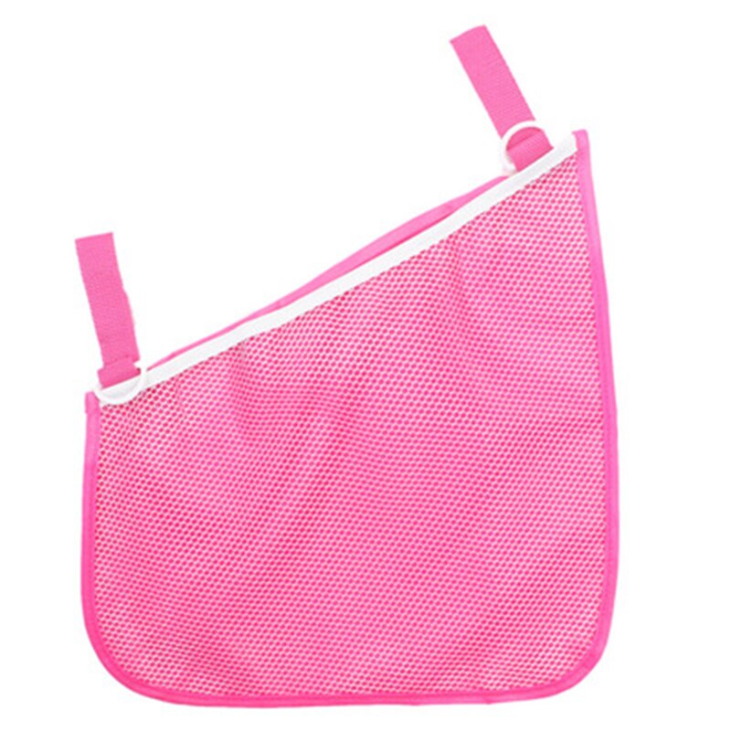 Bébé Poussette Landau Panier Suspendu En Maille Sac De Rangement Multifonction pour Enfants Poussette Face Étanche Organisateur Chariot Sacs Accessoires: Pink